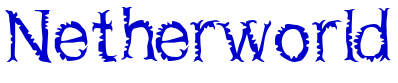 Netherworld font
